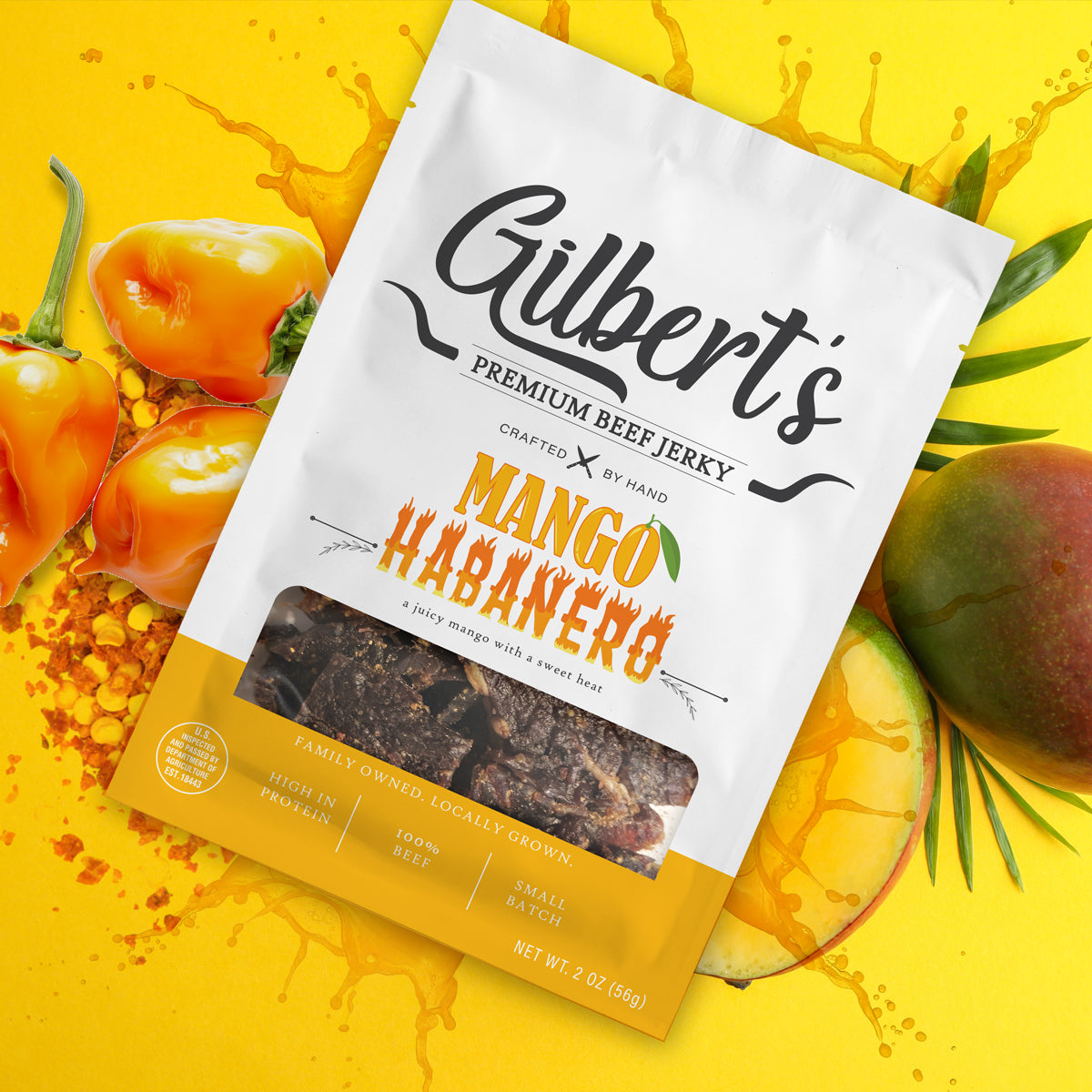 Mango Habanero- 2oz "A juicy mango with a sweet heat."