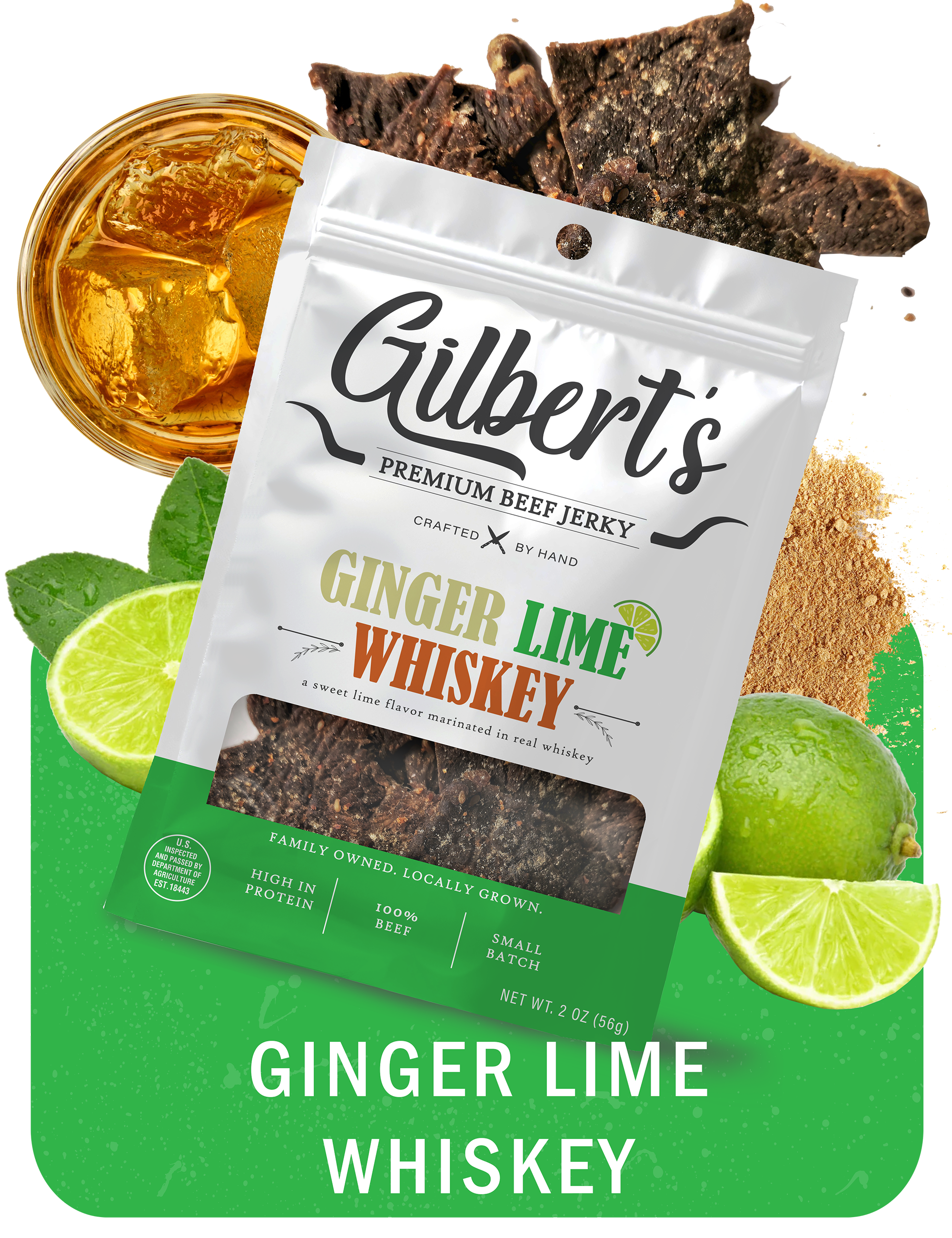 Ginger Lime Whiskey