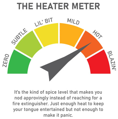 Sweet SrirHOTcha spicy meter