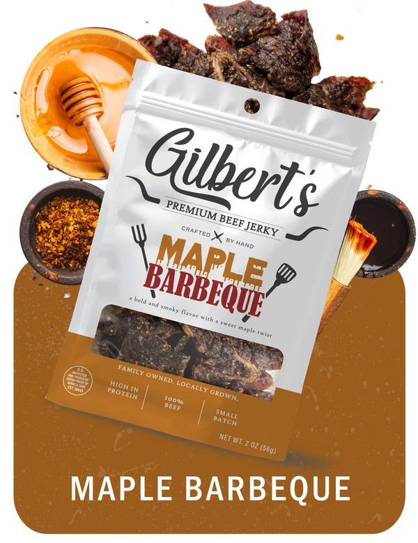 Maple Barbeque Gilbert's Premium Jerky