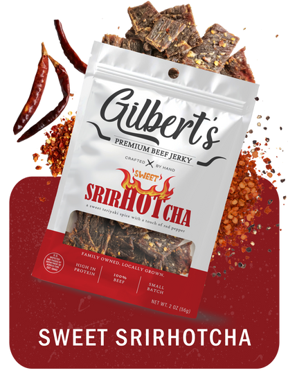 Sweet SrirHOTcha - Gilberts Premium Beef Jerky